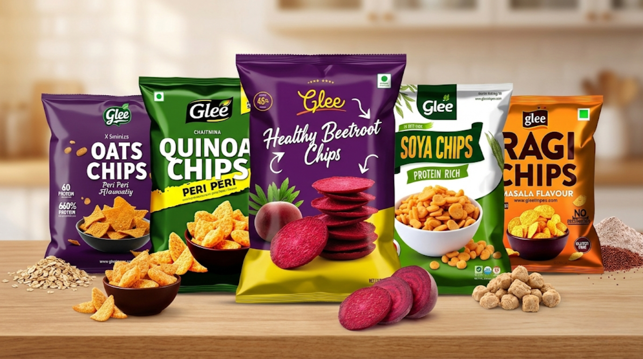 Packet Packaging - Healthy Chips